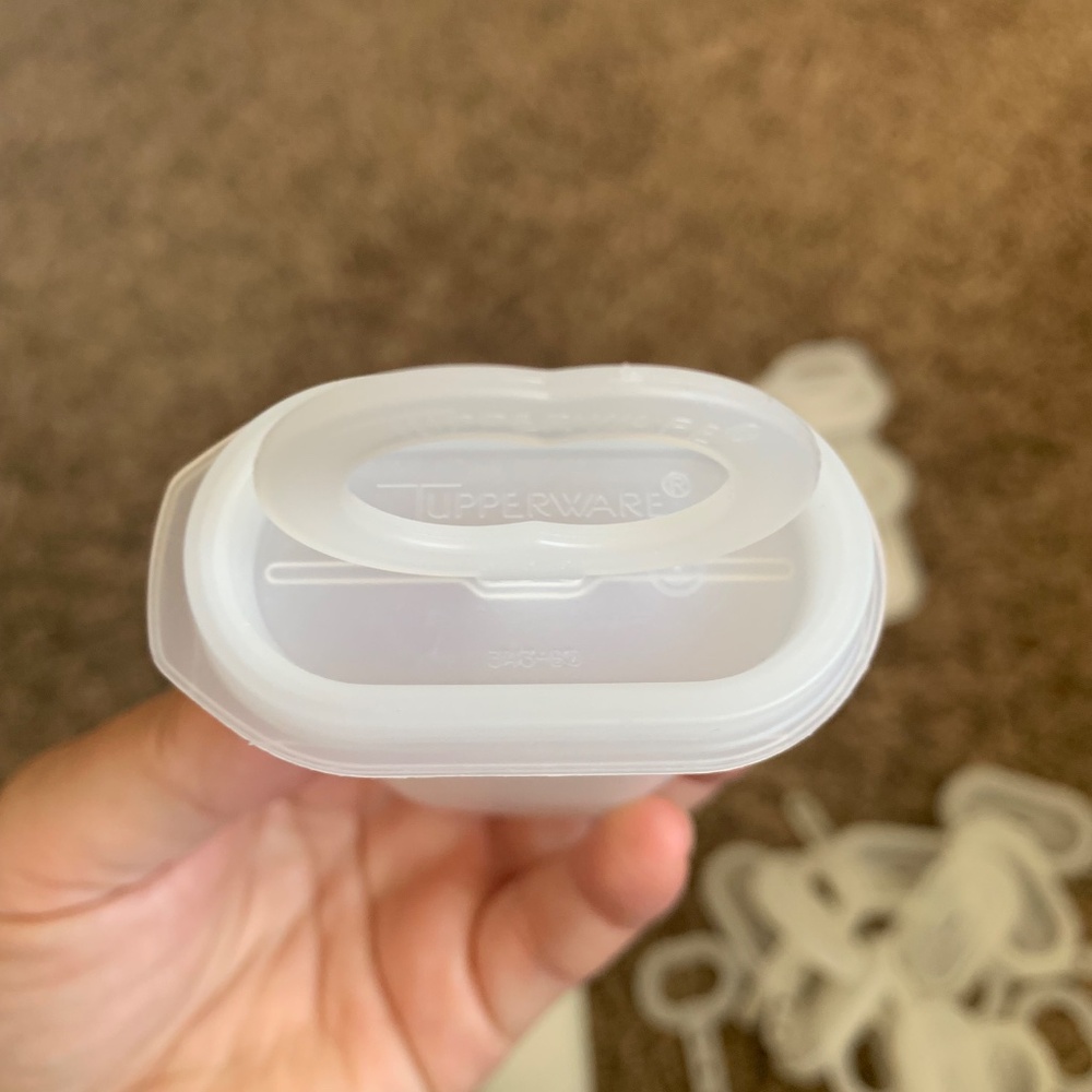 Vintage Tupperware Popsicle Mold Set with Stand - Picture 4 of 9